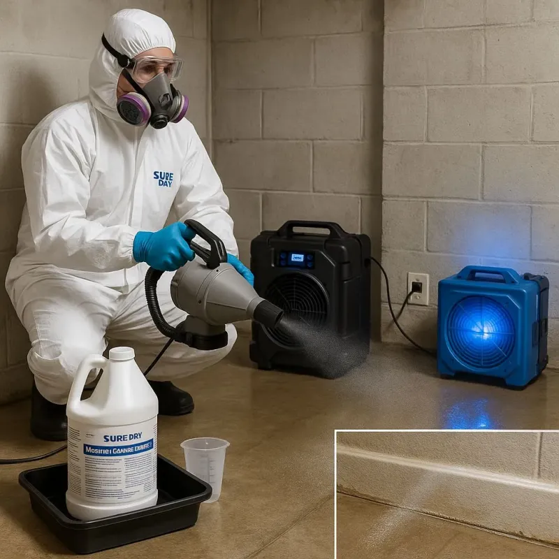 Sanitization and Odor Removal process in Crookston, MN