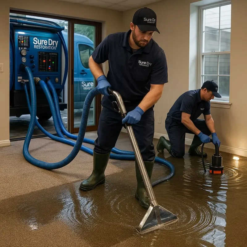 Water Extraction and Removal process in Crookston, MN